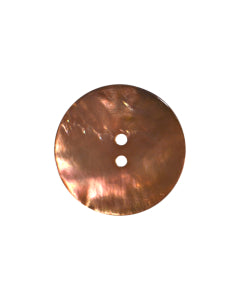 Shell Button 15mm Wavy 2 Hole – Natural Material | Galedi Pins