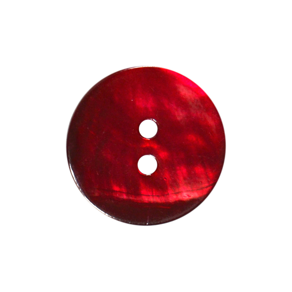 Shell Button 15mm Wavy 2 Hole – Natural Material | Galedi Pins